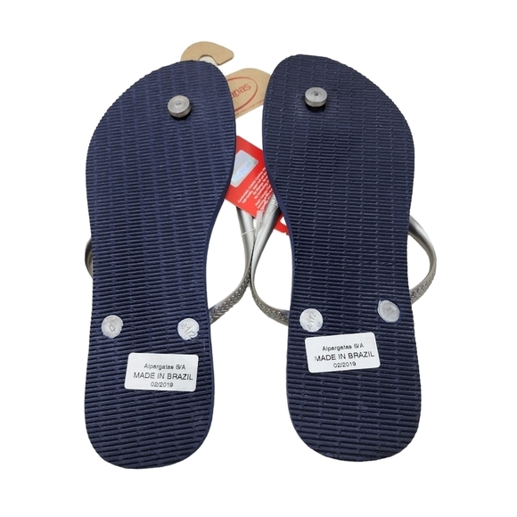 Havaianas Unisex Slim Ocean Tong Flip-Flops - US 11/12 - Picture 5 of 7